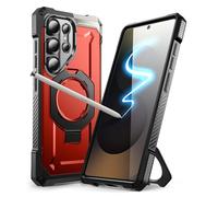SUPCASE for Samsung Galaxy S25 Ultra Case with Stand (Unicorn Beetle Grip), [S Pen Friendly] [Compatible with MagSafe] [Military-Grade Protection] Magnetic Phone Case for S25 Ultra 6.9 Inch (Ruddy)