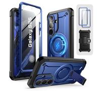 SUPCASE for Samsung Galaxy S26 Case with Stand (UB Pro Mag), [2 Front Frames] [Compatible with MagSafe] [Built-in Screen Protector & Belt-Clip] Protective Phone Case for Galaxy S26 (Cobalt)