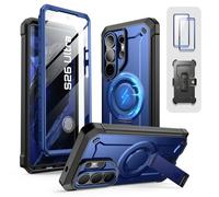 SUPCASE for Samsung Galaxy S26 Ultra Case with Stand (UB Pro Mag), [2 Front Frames] [Compatible with Wireless Charge] [Built-in Screen Protector & Belt-Clip] Protective Phone Case for S26 Ultra, Cobal