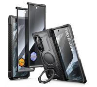 SUPCASE for Samsung Galaxy Z Fold 8 Ultra Case with Screen Protectors HD & Privacy (UB Grip), [Compatible with MagSafe] [Built-in Stand] [Hinge Coverage] Military-Grade Protection Phone Case, Black
