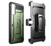 Supcase Galaxy S22 Shockproof Case Kickstand Unicorn Beetle Pro, Green