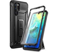 SUPCASE Huawei P30 Pro Case (2019 Release), [Unicorn Beetle Pro Series] Full-Body Dual Layer Rugged with Holster & Kickstand (Black) - 6.47 inches