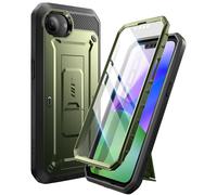 Supcase Integral Case for iPhone 16e Anti-shock Crutch Support, Green