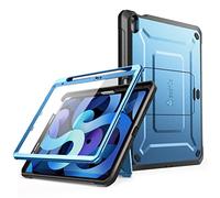 SUPCASE iPad 10.9 Case (2022), with Built-in Screen Protector, Foldable Kickstand, Stylus Slot [Unicorn Beetle Pro] Full Body Protection for iPad 10th Gen (Blue)