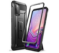 SUPCASE UB Pro Series Case for Samsung Galaxy S20 Plus / S20 Plus 5G (2020), Dual Layer Rugged Holster & Kickstand - Black