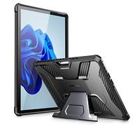 SUPCASE Unicorn Beetle Pro Case for Microsoft Surface Pro 11 / 10 / 9 with Stand, Pen Holder, Military-Grade Protection, Heavy Duty Rugged Tablet Cover, Black