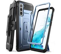SupCase Unicorn Beetle Pro Rugged Dual Layer Case for Samsung Galaxy S22 5G (2022), Metallic Blue