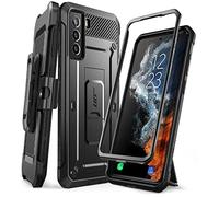 SUPCASE Unicorn Beetle Pro Series Case for Samsung Galaxy S22 5G (2022 Release), Full-Body Dual Layer Rugged Belt-Clip & Kickstand Case Without Built-in Screen Protector (Black)
