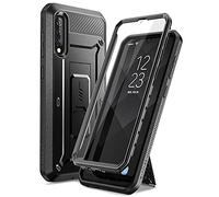 SUPCASE Unicorn Beetle Pro Series Designed for Samsung Galaxy A50/A50s Case, Full-Body Rugged Holster Case with Built-in Screen Protector (Black) - 6.4 inches