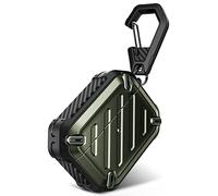 Supcase Unicorn Beetle Pro Series Full Body Rugged Protective Case with Carabiner for Air Pods Pro (2022/2019), Dark Green