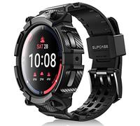 SUPCASE Unicorn Beetle Pro Series Rugged Protective Case with Strap Bands for 45-mm Galaxy Watch 5 Pro (2022), Black