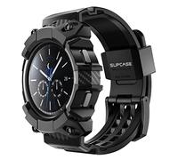 Supcase Unicorn Beetle Pro Series Rugged Protective Case with Strap Bands for 46 mm Galaxy Watch 4 (2021 Release), Black