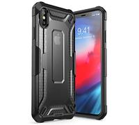 SUPCASE Unicorn Beetle Series Premium Hybrid Protective Bumper Clear Case for 6.5-Inch Apple iPhone XS (2018 Release), Black