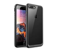 SupCase Unicorn Beetle Style Design for iPhone 8 Plus Case, Premium Hybrid Protective Clear Bumper Case [Scratch Resistant] for Apple iPhone 7 Plus 2016 / iPhone 8 Plus 2017 Release (Black)