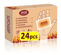 Supchamp Hand Warmers - 24 PCS Disposable Pocket Hand Warmer - Handwarmers Up to 10 Hours of Heat - Hand Heat Pads