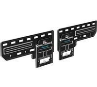 Supcline Ultra Slim TV Wall Bracket for 42 to 100 inch Flat & Frame TVs, Only 0.31” Low Profile Flat to Wall TV Mount, Micro Gap Wall Mount TV Bracket, Hold up to 176 lbs, Blends in Any Interior