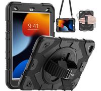 TECHGEAR SUPE Case for Apple iPad 10.2" (2021/2020/2019) & iPad Air 3 10.5" - Tough, Rugged, Heavy Duty with Stand, Hand & Shoulder Strap