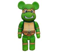 supea Bearbrick 400% 28cm Building Blocks Home Fashion Decoration Display Cabinet Sculpture Toy Collection(Orange)