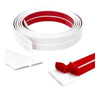 SUPEASY Self-Adhesive Wall Molding Trim - Flexible 3M/6M Skirting Board Guard, Peel & Stick Kickboard for Doors, Walls & Floors, Waterproof & Dustproof, Easy Cut & Install for Renovation & New Build