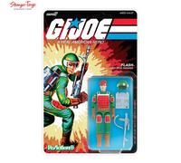 Super7 Reaction+ G.I. Joe Flash (Comic) - 4" G.I. Joe Action Figure with Accessories - Classic Cartoon Collectibles and Retro Toys