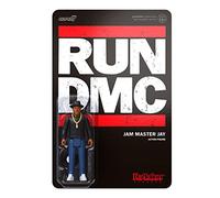 Super 7 Jam Master Jay Run DMC Reaction Action Figure, Multicolor, 3.75''
