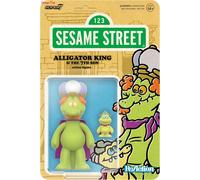 Super 7 Sesame Street ReAction Wave 4 - Alligator King and the 7th Son
