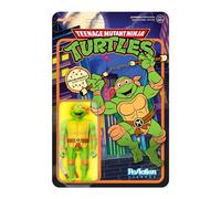 SUPER 7 TEENAGE MUTANT NINJA TURTLES REACTION FIGURE MICHELANGELO 10 CM