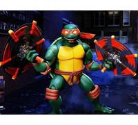 Super 7 TMNT Ultimates W12 Michelangelo Animated 2003 AF 100355