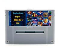 Super 800 In 1 Cartridge For SNES Super Nintendo 16Bit Game Console - Gray