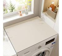 Super Absorbent Dish Drying Mat | Non-Slip Rubber Backing | Stain-Resistant Kitchen Sink Mat | Beige 50x50cm | Ideal for Kitchen and Bathroom Use