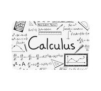 Super Absorbent Non-Slip Bath Mat 50 X 80 Cm, Math Geometry Geek Calculus Print Diatom Mud Quick Drying Thin Washable Bathroom Shower Mats For Bathtub, Bedroom, Kitchen, Toilet, Door