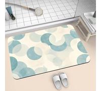 Super Absorbent NonSlip Diatomite Bath Mat 60x90cm Washable Rug for Shower Kitchen & Entryway Durable EcoFriendly Bathroom Essential