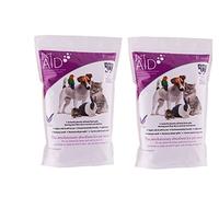 SUPER ABSORBENT PET AID POWDER - made from Perlite, an ancient volcanic rock and is environmentally friendly (2 bags)
