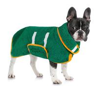 Super Absorbent PetGear Dog Bathrobe for Drying Dogs - Soft Dog Towel Coat - Warner Bros Adjustable Drying Coat for After Bath - S-XXL
