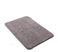 Super Absorption Bath Mat Non-slip Bathroom Carpet Rugs Soft Floor Mat For Bedroom Toilet Rug Doormat Long Bedside Mat(Gray,About 80x100cm)