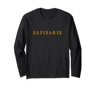 Super AGER Young at Heart. Head and Body Fit Best Age Long Sleeve T-Shirt