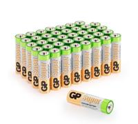 GP AA-14500Super Alkaline AA Mignon Batteries Pack of 40 Batteries,Green