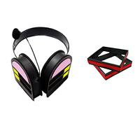 Super Alloy Miku Hatsune Headdress Headphone Pink - Cosplay Costume Accessory