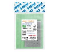 Super Assilex Flexible Sanding Sheets JOB-PAK, Lime K-1000, U191-2507, 4 sheets + 1 M Hand Pad for Half Sheets
