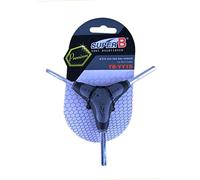 Super B Wrench, 3-Arm, Hex Key 4/5/6 mm, TB-YY15, 5 inches, Black