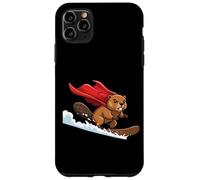 Super Beaver Snowboard Hero Mountain Snow Rider Case for iPhone 11 Pro Max