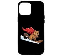 Super Beaver Snowboard Hero Mountain Snow Rider Case for iPhone 12 Pro Max