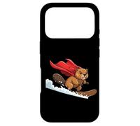 Super Beaver Snowboard Hero Mountain Snow Rider Case for iPhone 17 Pro