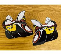 SUPER BEE SCAT Pack of 2 Sticker Dodge Oldschool Hot Rod US V8 Se58