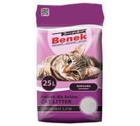 Super Benek Compact Lavender Cat Litter - 25l (approx. 21kg)