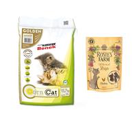 Super Benek Corn Golden Cat Litter - 25l (approx. 15.7kg)