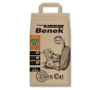 Super Benek Corn Cat Clumping Litter Multibuys 3 x 7 Litres - Fresh Grass