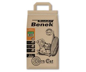 Super Benek Corn Fresh Grass Clumping Cat Litter - 7l (approx. 4.4kg)