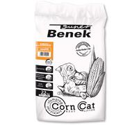 Super Benek Corn Natural Clumping Cat Litter - 35l (approx. 22.5kg)