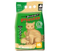Super Benek Pinio Green Tea Cat Litter - Economy Pack: 2 x 10l